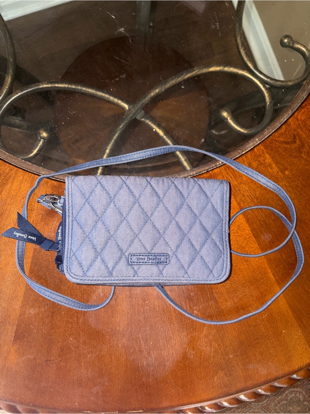 Vera Bradley Quilted 3-in-one Midnight Navy Crossbody